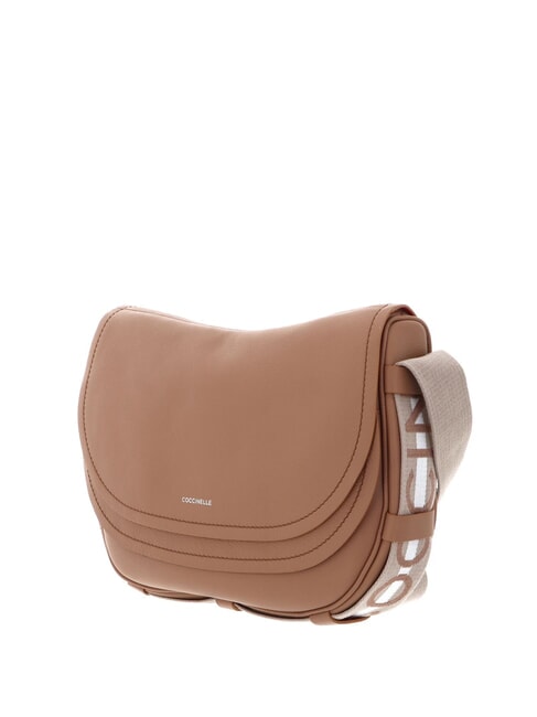 RAQUEL L Bolso de hombro, de piel negro / rojo - Bolsos Mujer