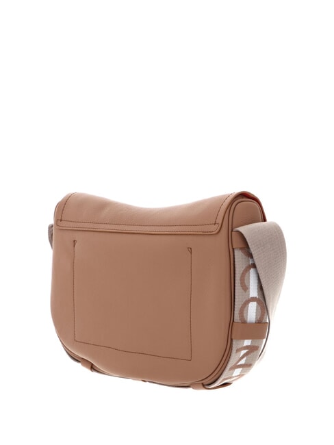 RAQUEL L Bolso de hombro, de piel negro / rojo - Bolsos Mujer