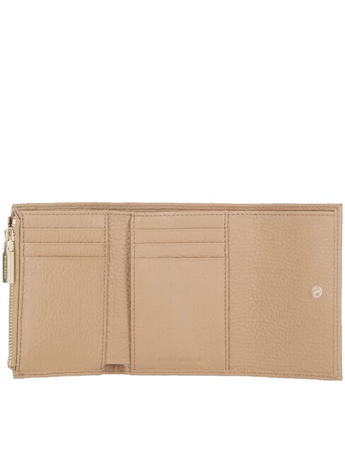 METALLIC SOFT  Cartera peque&ntilde;a de cuero bater&iacute;a - Carteras Mujer