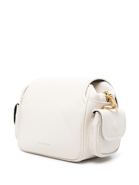 CAMPUS  Mini bolso de hombro, en piel blanco - Bolsos Mujer