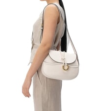 COCCINELLE CARMY Bolso de hombro de piel blanco - Bolsos Mujer - 2