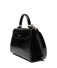 COCCINELLE DEW SHINY CALF Bolso de mano con correa para el hombro. negro - Bolsos Mujer - 3