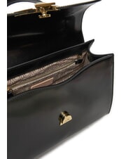 COCCINELLE DEW SHINY CALF Bolso de mano con correa para el hombro. negro - Bolsos Mujer - 4