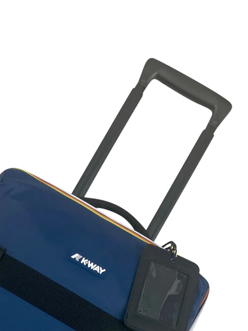 BLOSSAC  Carro de equipaje de mano impermeable Insignia azul-negra - Equipaje de mano