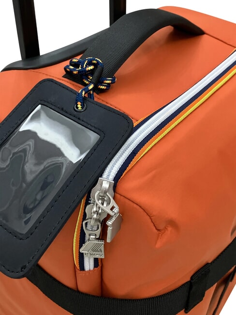 BLOSSAC  Carro de equipaje de mano impermeable naranja parduzco-negro - Equipaje de mano