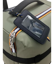 KWAY BLOSSAC  Carro de equipaje de mano impermeable liquen verde-negro p - Equipaje de mano - 4