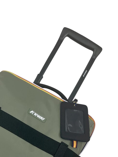 BLOSSAC  Carro de equipaje de mano impermeable liquen verde-negro p - Equipaje de mano