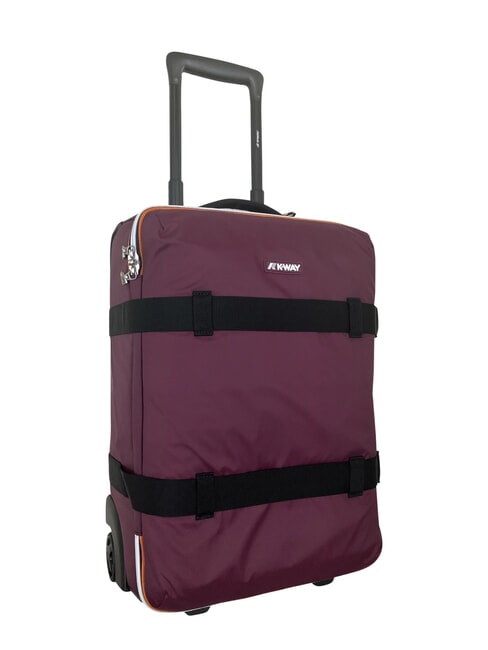 BLOSSAC  Carro de equipaje de mano impermeable violeta malva vino-bl - Equipaje de mano