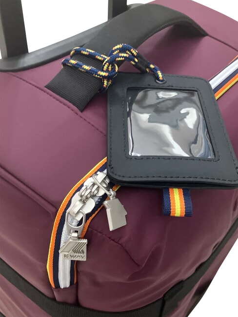 BLOSSAC  Carro de equipaje de mano impermeable violeta malva vino-bl - Equipaje de mano