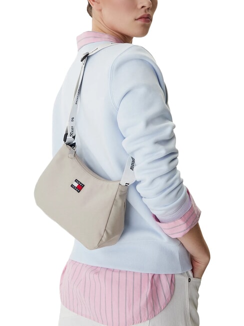 TJ ESS DAILY Bolso de hombro piedra - Bolsos Mujer