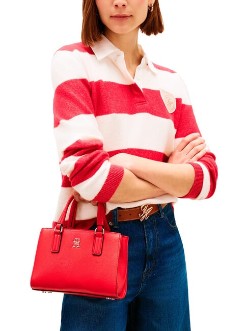 TH DAILY Minibolso con correa para el hombro rojo primario - Bolsos Mujer