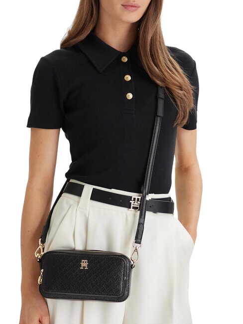 TH DAILY Minibolso de hombro / bolso cruzado negro - Bolsos Mujer