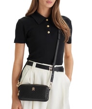 TOMMY HILFIGER TH DAILY Minibolso de hombro / bolso cruzado negro - Bolsos Mujer - 2