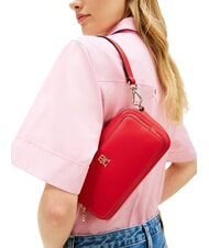 TOMMY HILFIGER TH DAILY Bolso de hombro con correa para el hombro. rojo primario - Bolsos Mujer - 4