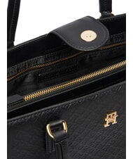 TOMMY HILFIGER TH DAILY Bolso de hombro tipo tote negro - Bolsos Mujer - 6