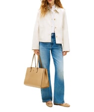 TOMMY HILFIGER TH DAILY Bolso de hombro lienzo de safari - Bolsos Mujer - 4