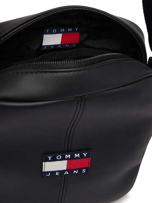 TJ ESS DAILY PU Bolso de hombro negro - Bandoleras Hombre