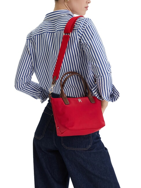 POPETTE Bolso de mano con bandolera rojo primario - Bolsos Mujer