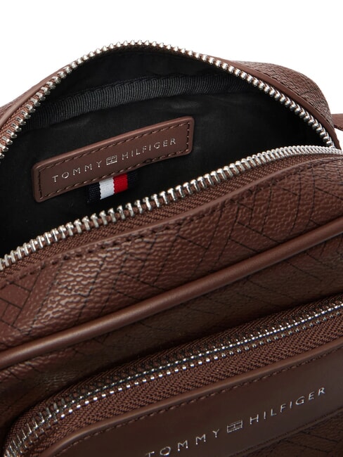 TH FLAG MONOGRAM Bolso de hombro granos de caf&eacute; - Bandoleras Hombre