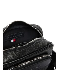 TOMMY HILFIGER TH FLAG MONOGRAM Bolso de hombro negro - Bandoleras Hombre - 4