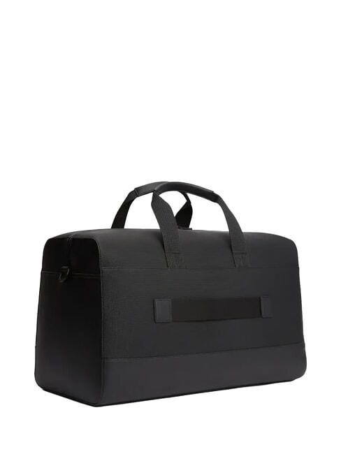 TH FOUNDATION Bolsa de lona con correa para el hombro negro - Bolsas de viaje