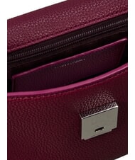 CALVIN KLEIN HARDWARE EMBLEM PEBB Bolso de mano con correa para el hombro. rosa seductor - Bolsos Mujer - 3