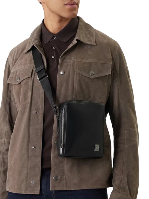 HARDWARE EMBLEM Bolso de hombro En negro - Bandoleras Hombre