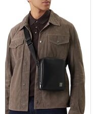 CALVIN KLEIN HARDWARE EMBLEM Bolso de hombro En negro - Bandoleras Hombre - 4