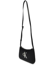 CALVIN KLEIN BOLD MONOGRAM Minibolso de hombro blanco y negro - Bolsos Mujer - 3