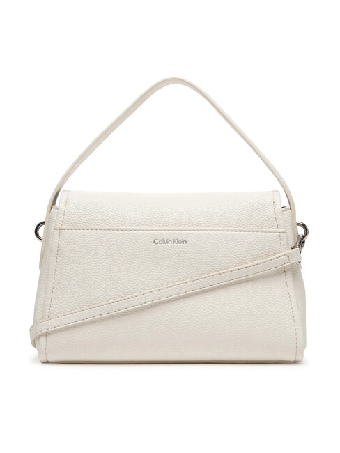 HARDWARE EMBLEM PEBB Bolso de mano con correa para el hombro. aliso blanco - Bolsos Mujer