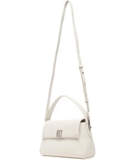 CALVIN KLEIN HARDWARE EMBLEM PEBB Bolso de mano con correa para el hombro. aliso blanco - Bolsos Mujer - 4
