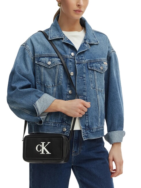 BOLD MONOGRAM Mini bolso de hombro blanco y negro - Bolsos Mujer