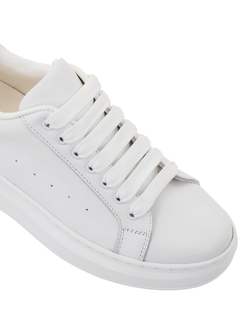 GEO Zapatillas de cuero blanco - Zapatos Mujer