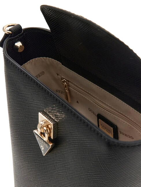 PATSIE Bolso de hombro, bolso tipo cubo NEGRO - Bolsos Mujer