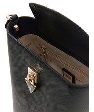 GUESS PATSIE Bolso de hombro, bolso tipo cubo NEGRO - Bolsos Mujer - 3