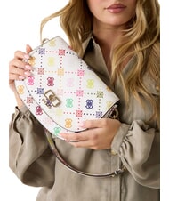 GUESS EMELIE LOGO Bolso de hombro logotipo m&uacute;ltiple - Bolsos Mujer - 2