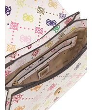 GUESS EMELIE LOGO Bolso de hombro logotipo m&uacute;ltiple - Bolsos Mujer - 4