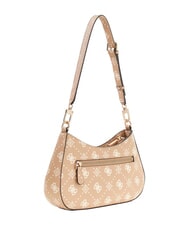 GUESS EMELIE LOGO Bolso de hombro logotipo de vainilla - Bolsos Mujer - 2