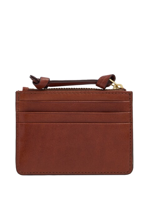 STORY Monedero de cuero BROWN - Carteras Mujer