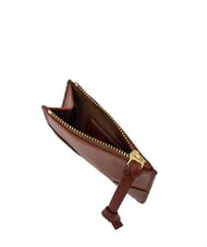 THE BRIDGE STORY Monedero de cuero BROWN - Carteras Mujer - 3