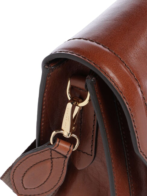 ELBA Bolso de hombro, de piel BROWN - Bolsos Mujer