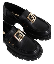 GAUD&Igrave; ARIEL mocas&iacute;n de cuero NEGRO - Zapatos Mujer - 3