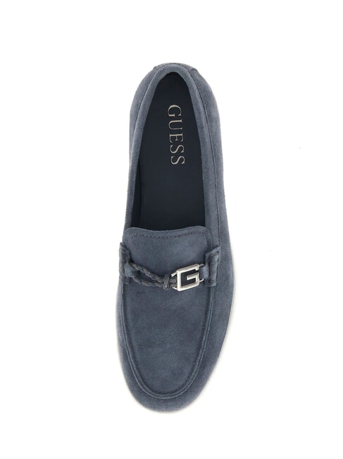 HEAWS mocasines de cuero azul - Zapatos Mujer