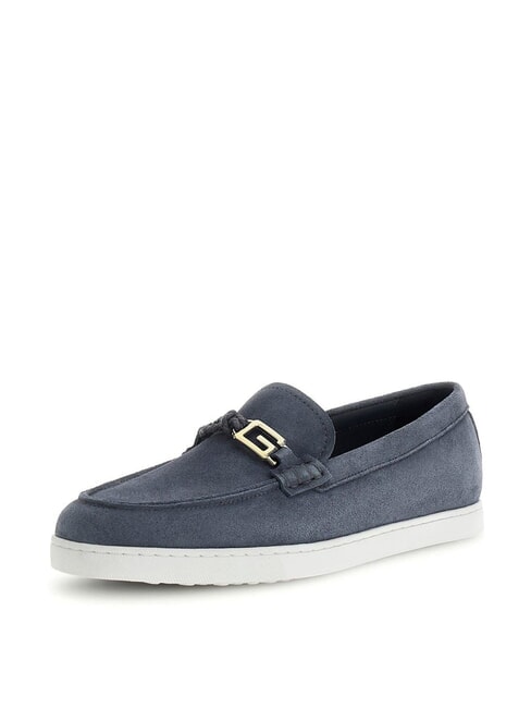 HEAWS mocasines de cuero azul - Zapatos Mujer