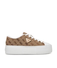 GUESS JOEZI4 Zapatillas Beige / Marr&oacute;n - Zapatos Mujer - 2