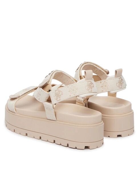 FETTA Sandalias de cu&ntilde;a CREMA - Zapatos Mujer
