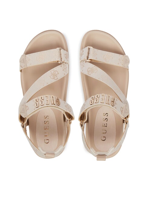 FETTA Sandalias de cu&ntilde;a CREMA - Zapatos Mujer