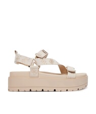 GUESS FETTA Sandalias de cu&ntilde;a CREMA - Zapatos Mujer - 2
