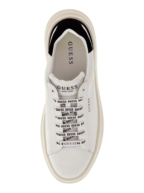 ELBA  Zapatillas blanco negro - Zapatos Hombre