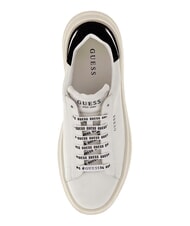 GUESS ELBA  Zapatillas blanco negro - Zapatos Hombre - 3
